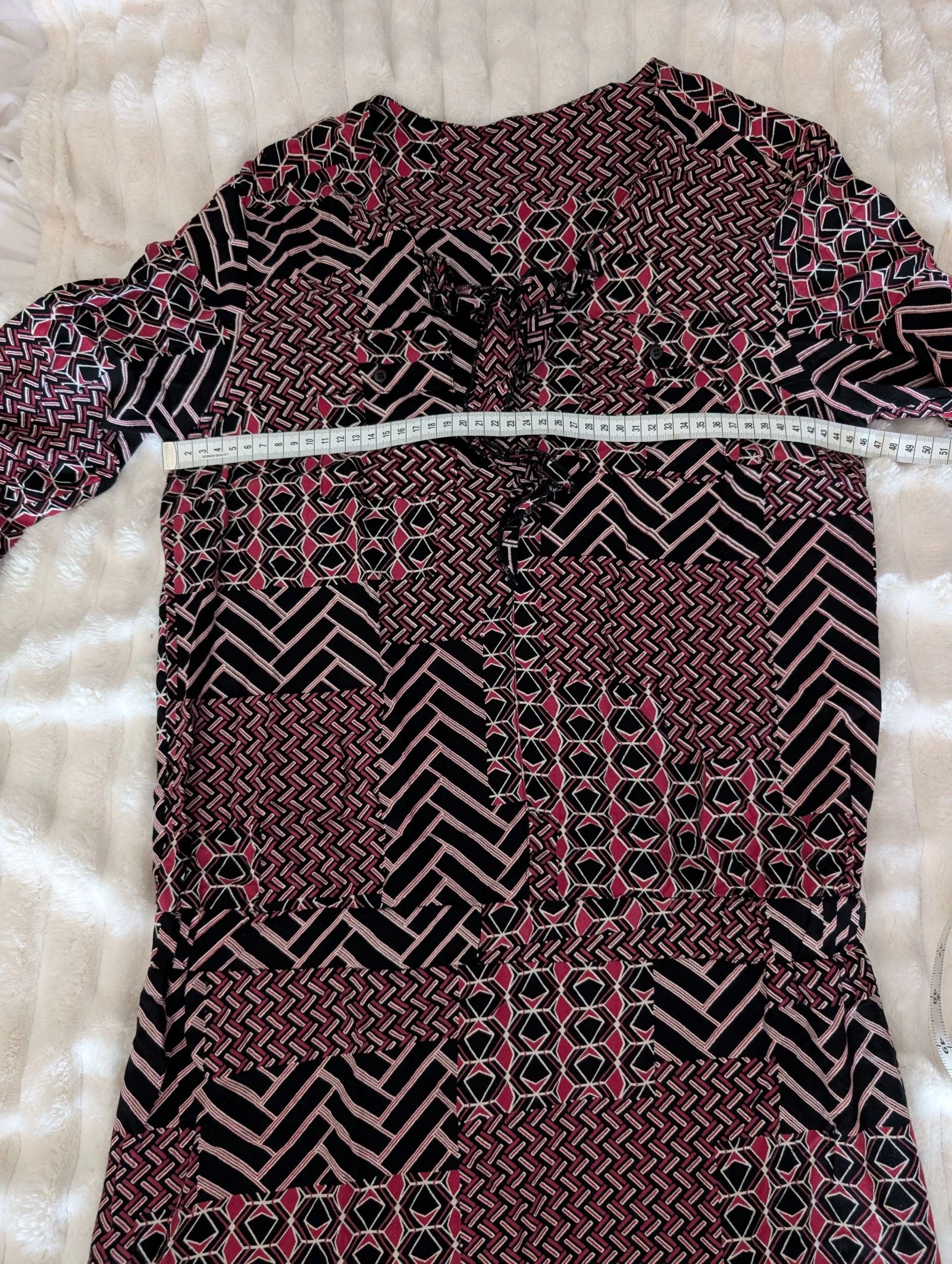 Muito bonito vestido elegante e gráfico de mangas compridas – photo 8